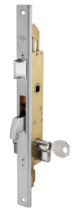 Cerradura de embutir para puertas metálicas y de aluminio. Olalla sl